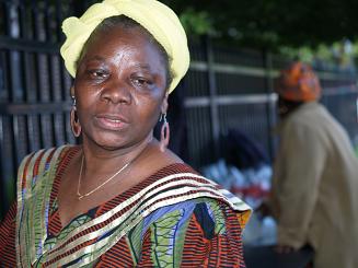 Liberian Auntie Street Vendor